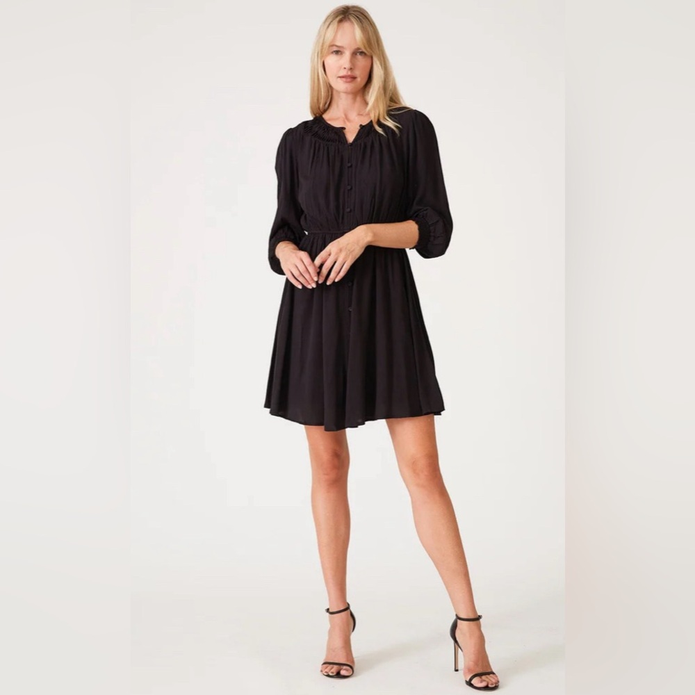 Lovestitch 3/4” Sleeve Mini Dress